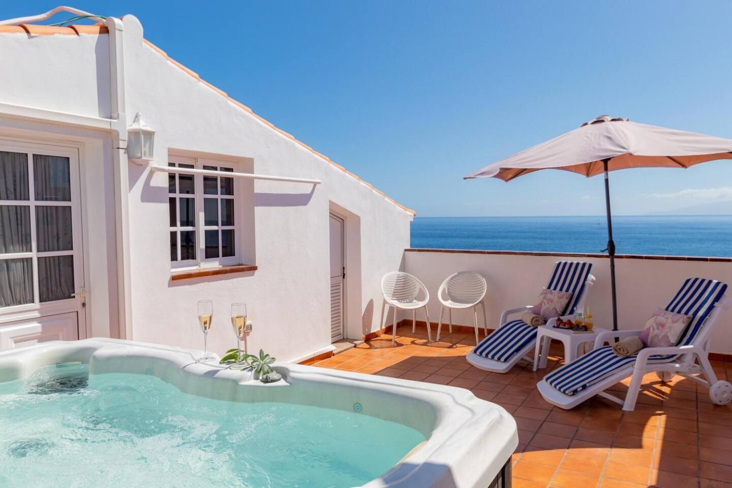 Penthouse Apt With Jacuzzi By Dream Homes Tenerife Puerto de Santiago  Esterno foto